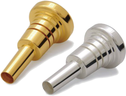 Groove Series Trumpet Mouthpiece Gold Plated(PowerPiece/Make to order) - BEST  BRASS Online Shop